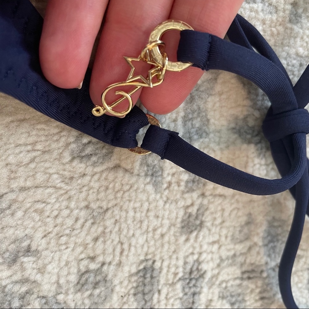 NWT Stella McCartney Navy Charm Essential Swim - Picture 7 of 12